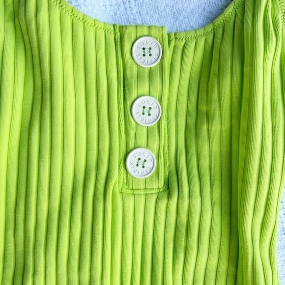 Solid & Striped Anne-Marie Button Swimsuit - Picture 6 of 8
